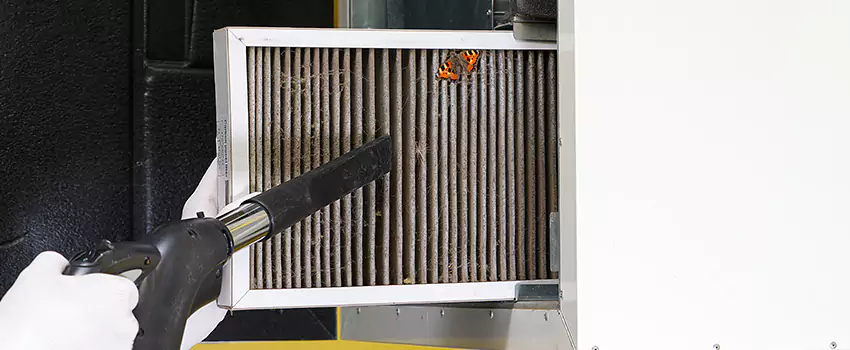 Clogged Air Duct Cleaning Process in North Canton, OH