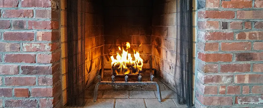 Repairing Damaged Fireplace Tiles in North Canton, Ohio