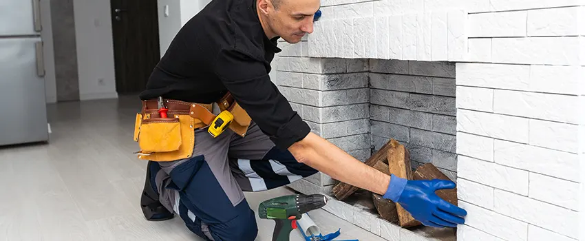 Fireplace Damaged Damper Frame Repair Services in North Canton, Ohio