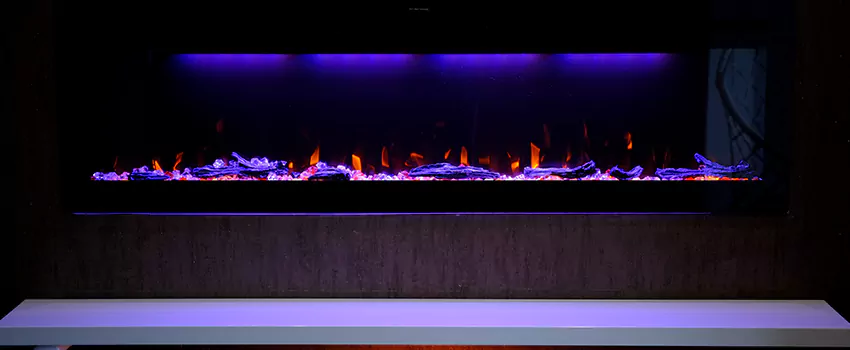 Dynamic Flame Color Fireplace Installation in North Canton, OH